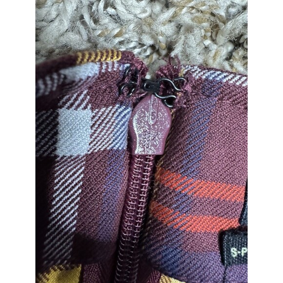 Urban Outfitters Women’s Mini Skirt Size Small Tartan Plaid Academia School Girl - Picture 6 of 12